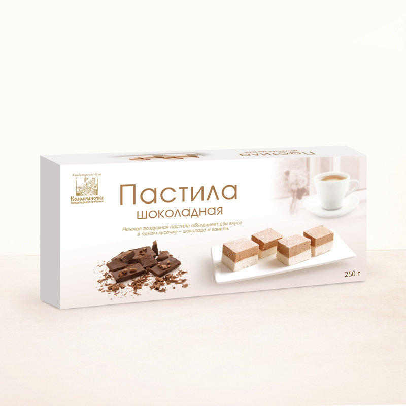  Пастила  250г шоколадная  в Рославле