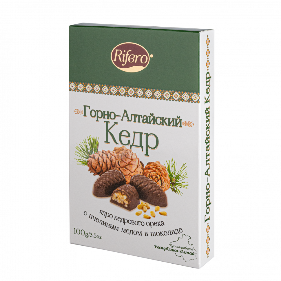  Риф и ко Конфеты "Горно-Алтайский кедр" 100г  в Рославле