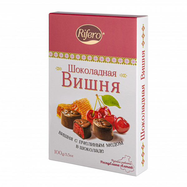 №1 Риф и ко Конфеты "Шоколадная ВИШНЯ" 100г  в Рославле