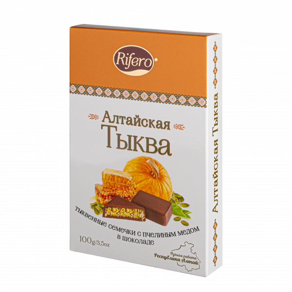 №1 Риф и ко Конфеты "Алтайская Тыква" 100г в Рославле